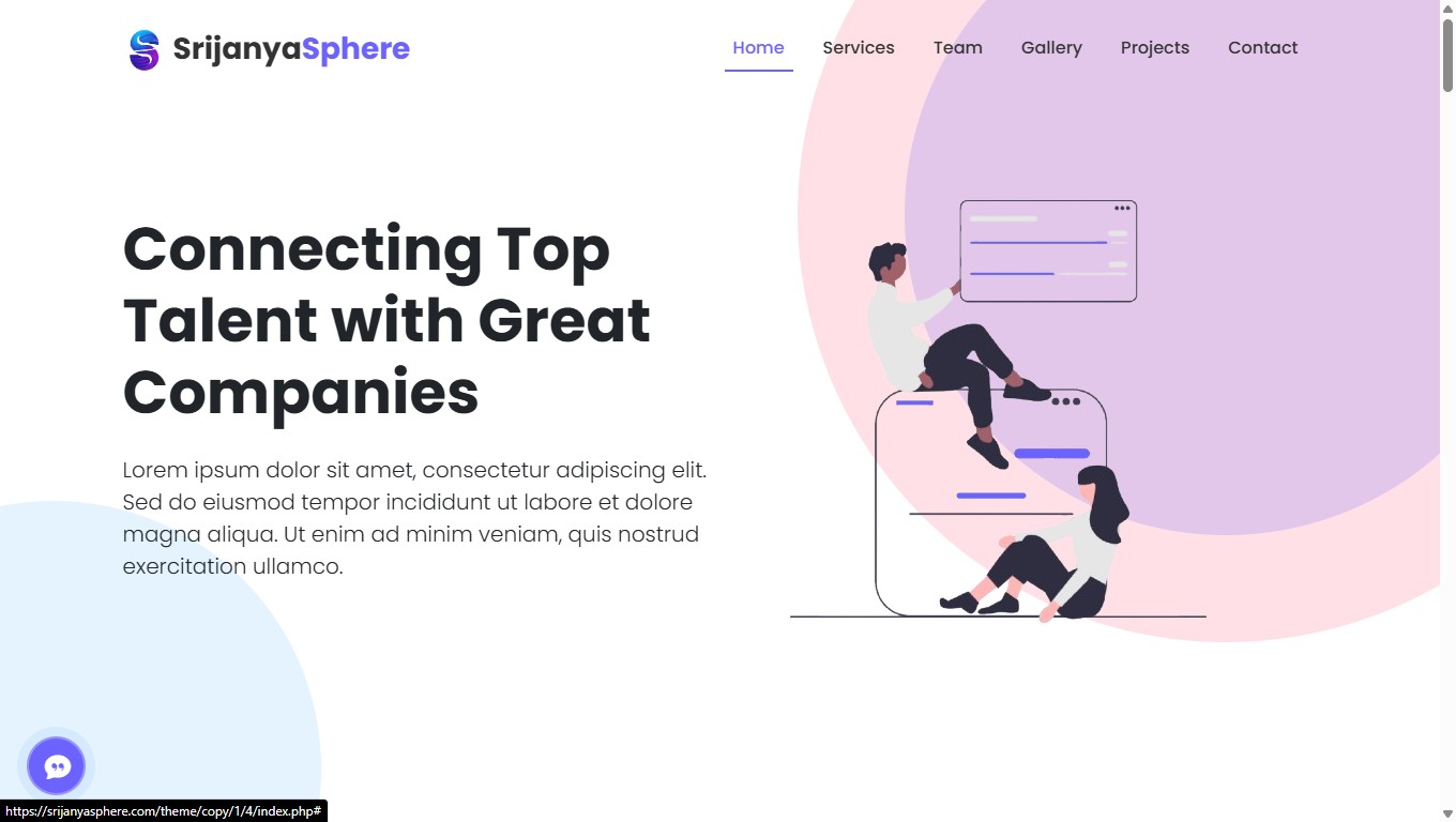 This template offers an immersive parallax banner, a gallery, and a testimonial section. It also has all the other required sections for a complete website. preview