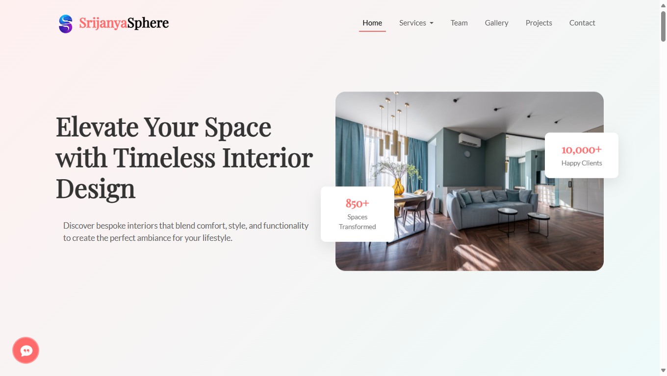 Elevate your living spaces with our stunning interior designs. Our banner showcases a glimpse of the transformative power we bring to every home. preview
