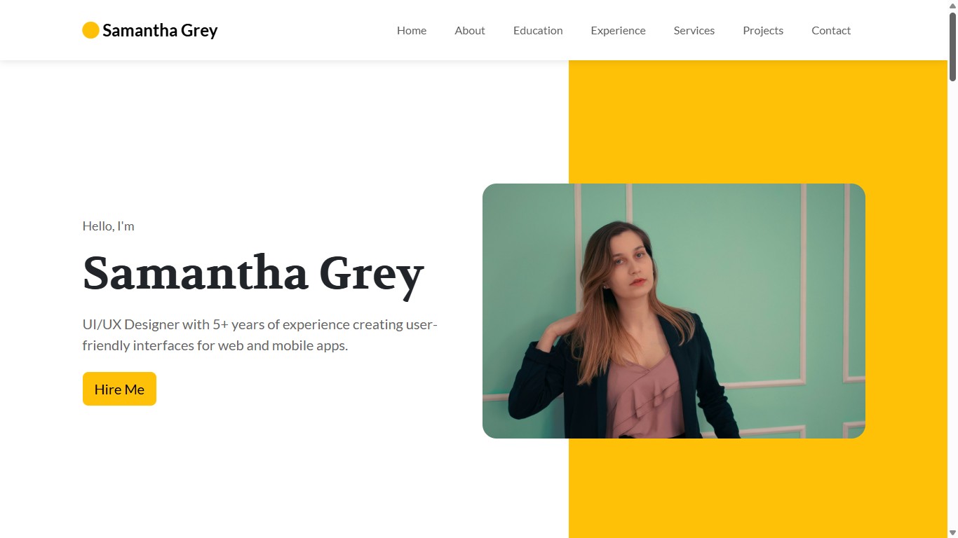 A visual showcase of your portfolio's strongest work, offering detailed insights into your problem-solving abilities and creative solutions through curated project case studies and compelling visuals. preview