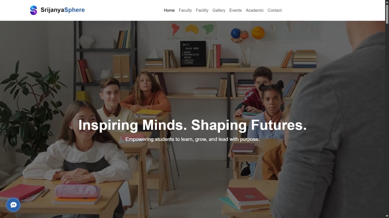 Immerse yourself in a dynamic visual experience with our parallax sections. Discover key highlights of our campus and student life in an interactive way. preview