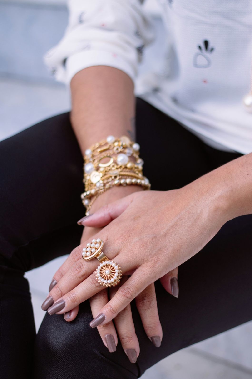 Wave Band Ring