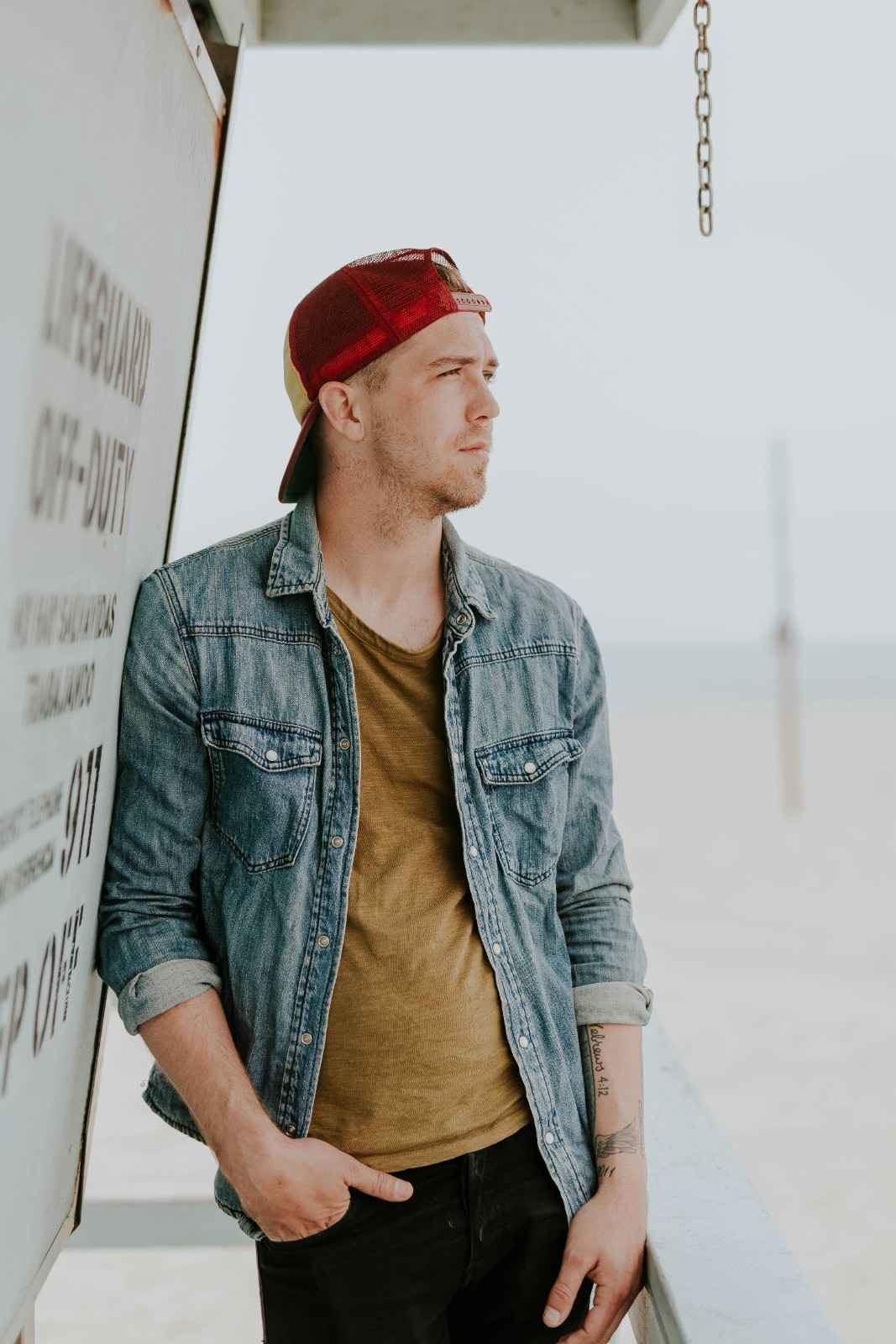 Henley Neck Cotton