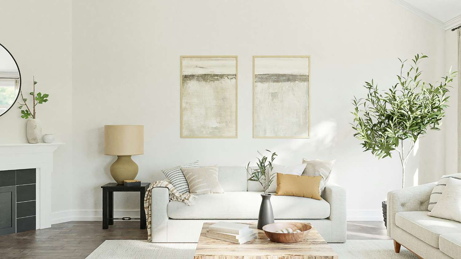 Upholstered Platform Bed