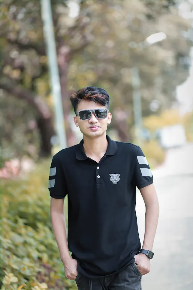 Black Party Shirt