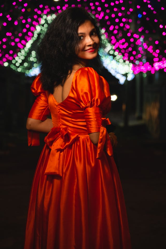 Red Party Gown